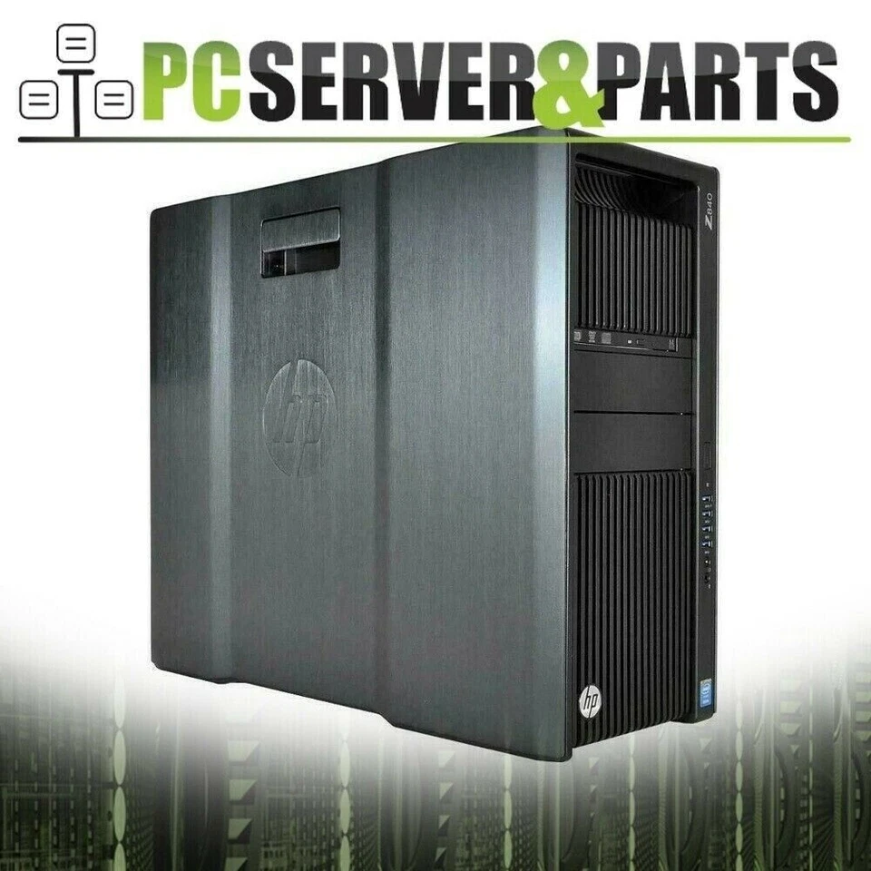 HP Z840 Super Workstation 2x E5-2699 V4 128GB Quadro K2200 NEW 256GB SSD 1TB HDD - Image 1 of 4