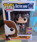 Clara Pop 496 - Doctor Who Funko Pop! Vinyl 2017 Fall Convention + Protector