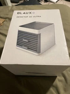 Blaux Desktop Ac Ultra Air Conditioner Portable for Small Space. USB, Open Box - Picture 1 of 10