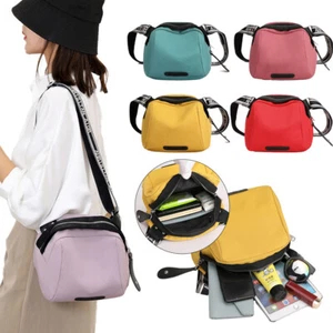 Women's Shoulder Crossbody Bag Large Capacity Zip Bag Travel Bag Leather Purse - Picture 1 of 22