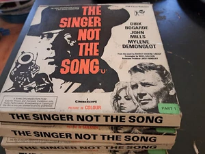 THE SINGER NOT THE SONG 1961 SUPER 8 COLOUR SOUND 4 X 400FT CINE 8MM FILM SCOPE - Picture 1 of 24