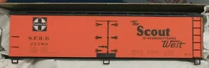 HO Scale - ACCURAIL 48163 SANTA FE The Scout 40' Wood Reefer # 22780 - KIT - Picture 1 of 3