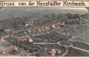 770348) Gruss Karte von der Neustädter Kirchweih - Bild 1 von 1