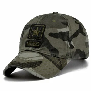 1pc Camouflage Tactical Snapback Hats Army Gorra Baseball Caps Unisex Headwear A - Picture 1 of 16