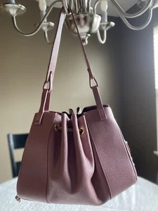Valentina Fiore pink women's clutch bag, made in Italy with genuine leather. - Picture 1 of 8
