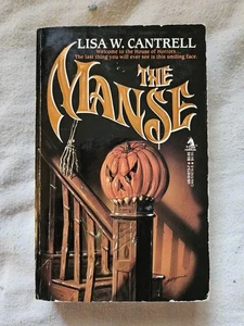 THE MANSE Lisa W. Cantrell TOR HORROR 1st Printing Paperback 1987 - Picture 1 of 8