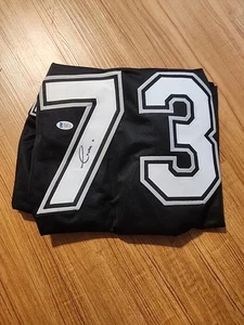 Yermin Mercedes Signed Black Jersey Beckett Authenticated Chicago White Sox - Picture 1 of 5