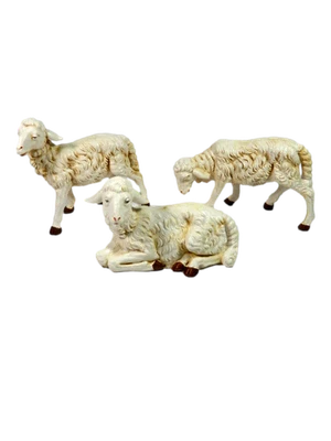 Pecore Fontanini per Pastori Alti Cm 30 - Animali per Presepe - Modello a Scelta - Immagine 1 di 4