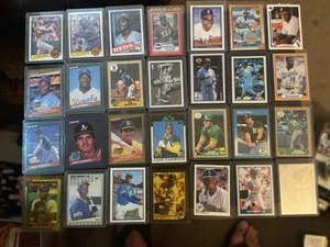 Sport card lot - Rookie/Griffey Upper Dec/Boggs/Canseco/Bo Jackson /Bonds JORDAN - Picture 1 of 17