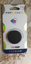 PopSockets PopGrip Premium Carbonite Weave - Cell Phone Grip & Stand