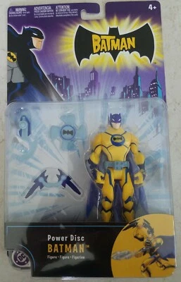 ¡NUEVO THE BATMAN POWER DISC DC COMICS SERIE ANIMADA FIGURA MATTEL 2005! a85 Foto 1 de 2