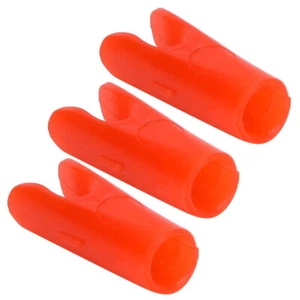 RED S 50Pcs Archery Nocks Insert Pin Shaft Tails Hunting Shooting DIY GD - Picture 1 of 9