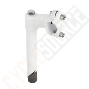 ENIX Classic Bicycle 2-Screw Quill 21.1mnm 22.2mm Stem White - Picture 1 of 3