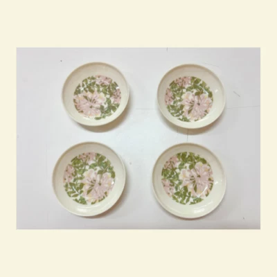 4 шт. сервировочные миски для погружения соуса небольшие тарелки чаши цветочный дизайн - Изображение 1 из 4