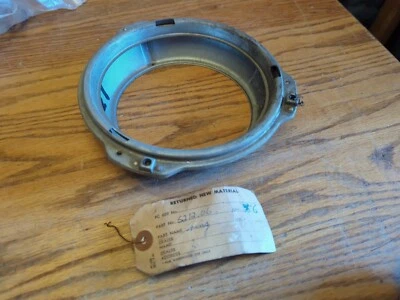 6212.06 PEUGEOT COCHE 7" FARO BISEL ANILLO MOLDURA CÍRCULO PIEZA OEM CROMO PLATEADO Foto 1 de 4