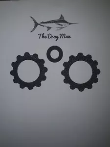 CARBONTEX DRAG WASHERS 2021 SHIMANO TWINPOWER SW8000HG, SW8000PG - Picture 1 of 1