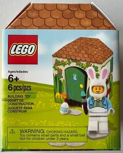 LEGO Iconic Easter Bunny Hut and Minifigura 5005249 Juego de Vacaciones ¡Nuevo! - Imagen 1 de 2