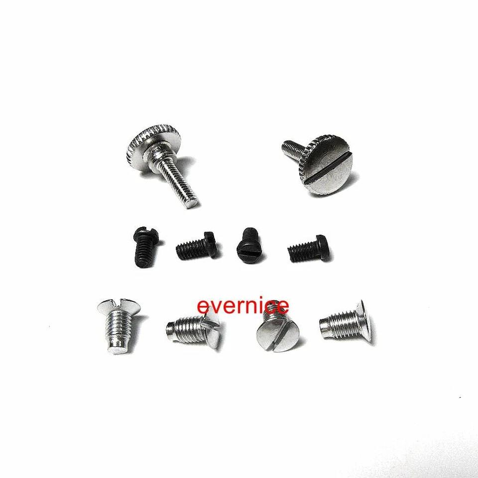 10 Piezas Tornillos Placa de Aguja Alimentación Pie de Perro para Singer 15-30+ Máquina de Coser Hogar Foto 1 de 1