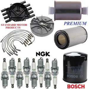 Tune Up Kit Filters Cap Wire Spark Plugs For CHEVY K3500 V8 7.4L; 4WD 1996-1998 - Picture 1 of 1