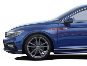 New Passat B8.5 Fender R Line RedFender Moulding Trim 4 Pcs 2019-2020 - Picture 1 of 3