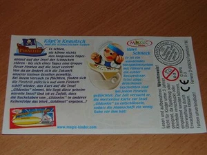 KINDER S-3 PIRAMOLLIS PIRATELLI KAPT´N KNAUTSCH BPZ (D) - Photo 1/1