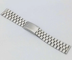 **Exc+5 w/#144 End Links** Vintage OMEGA 1098 19mm Stainless Steel Mens Bracelet - Picture 1 of 10