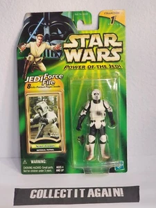 Star Wars 2000-2001 PotJ Scout Trooper Patrulla Imperial Sucia .0400 c80-4 - Imagen 1 de 5