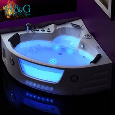 Whirlpool & Spa Baths | eBay  Whirlpool Shower Spa Jacuzzi Massage Corner 2 person Bathtub MODEL: 6155  1500mm