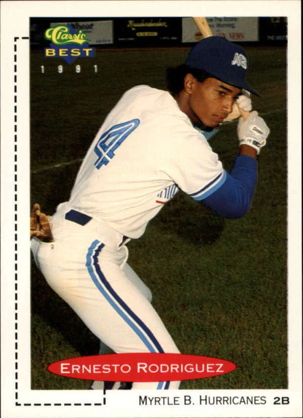 1991 Classic Best #40 Ernesto Rodriguez NM-MT UER  - Image 1 of 1