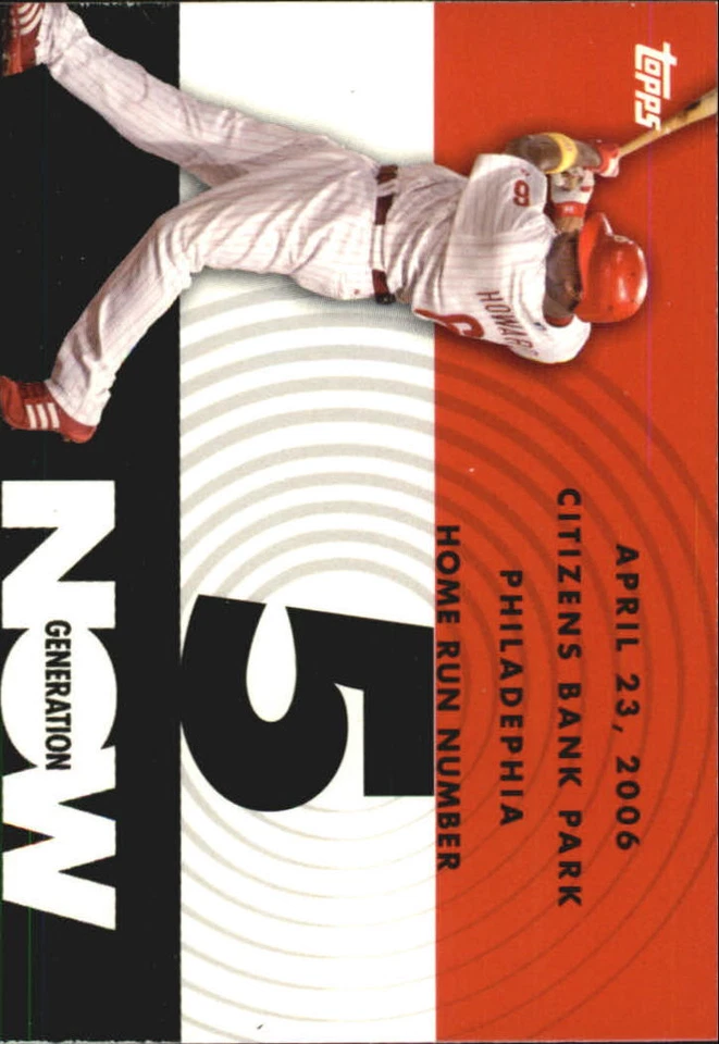 2007 Topps Generation Now Baseball (Pick Card From List) C137 09-24 - Image 1 of 1