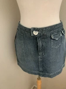 Mon Petit Oiseau Denim Cotton Mini Skirt Size 6 NWT - Picture 1 of 6