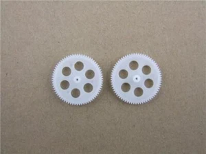 10 piezas Mod 0.3 702A engranajes de plástico caja de engranajes motor engranaje de reducción orificio diapositiva 2 mm - Imagen 1 de 1