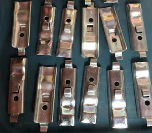 16 metal shelf clips marked "pacific" Used On Clip Style Uline metal Shelving - Picture 1 of 2
