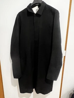 RARO ABRIGO DE LANA VIRGEN SIN USAR TALLA 50 RICK OWENS PARA HOMBRE S/S 16 CYCLOPS CAPPOTTO MAC Foto 1 de 4