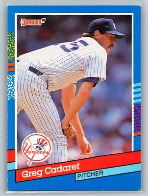 1991 Donruss - Greg Cadaret #236 - Image 1 of 2