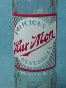 Hur-Mon Soda 7 oz Cedar Rapids, IA 1948 - 139a - Imagen 1 de 1