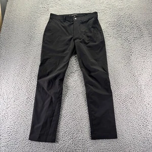 Banana Republic Chino Pants Mens 30x30 Black Polyester Travel Slim Fit - Picture 1 of 10