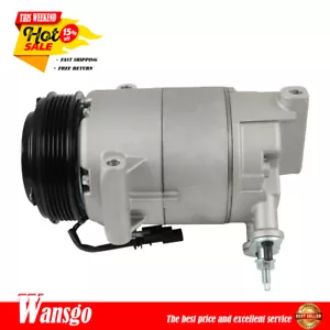 CO 22285C A/C Compressor W/ Clutch For Chevy Malibu 13-16 Equinox Terrain Buick - Foto 1 di 15
