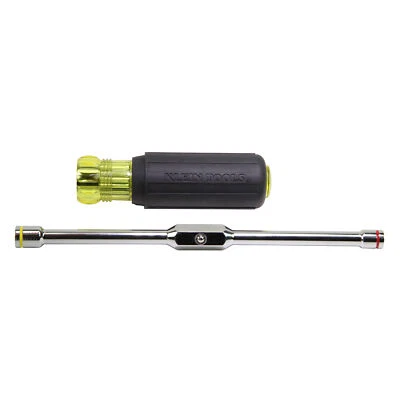 Гайковерт Klein Tools 65064 с шестигранной головкой 2 в 1, 1/4 дюйма и 5/16 дюйма - Изображение 1 из 4