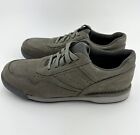 Rockport Prowalker M7100 Men's Suede Leather Shoes Gray Taupe Size 10 CI2306