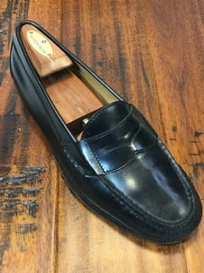 Cole Haan Men's Pinch Penny Slip-On Loafer Black leather sz 8.5 D MRSP$238  - Picture 1 of 12