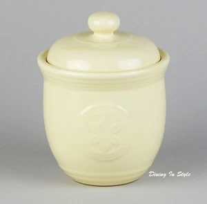 Sugar Bowl & Lid, MINT UNUSED Condition! Oneida Petals - Yellow - Picture 1 of 4