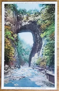 Postal Natural Bridge Virginia VA PC 1910s Phostint Detroit Publishing sin usar - Imagen 1 de 1