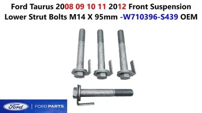 Ford Taurus 2008 09 10 11 2012 Front Suspension Lower Strut Bolts W710396-S439 - Image 1 of 4