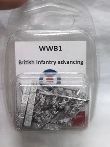 British Infantry Advancing Baccus 6mm Wargaming Miniatures - Bild 1 von 6