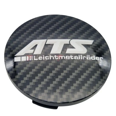 1X ATS Nabendeckel 60mm Carbon (N23) Dark 3D (ATA) - Original Felgendeckel/Na... - Bild 1 von 3