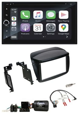 Blaupunkt 2DIN Bluetooth DAB USB DVD Lenkrad Autoradio für Fiat Doblo ab 2010 Op - Bild 1 von 4