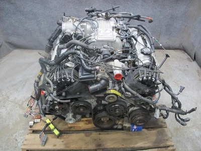 92-95 LEXUS UZZ30L SC400 4.0L 1UZFE VIN U 4TH DIGIT COMPLETE ENGINE MOTOR 131K Foto 1 de 4