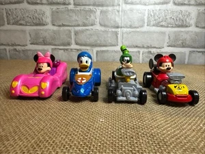Disney Just Play Mickey Mouse And Friends Race Car Toy Derby Cars Minnie Goofy - Picture 1 of 14