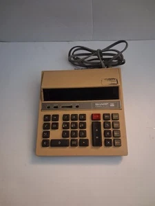 Sharp Compet QS-2122 12 Digit Calculator Electric 10 Digit Preowned  - Picture 1 of 5